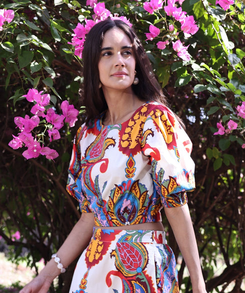 ETHNIC ZOE Top