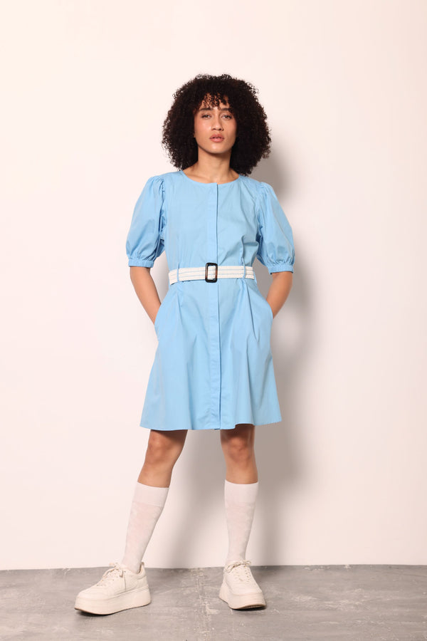 CAROLINA BLUE NYLA DRESS