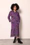 PURPLE SPARKLE ELIZA DRESS