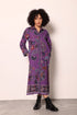 PURPLE SPARKLE ELIZA DRESS