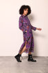 PURPLE SPARKLE ELIZA DRESS