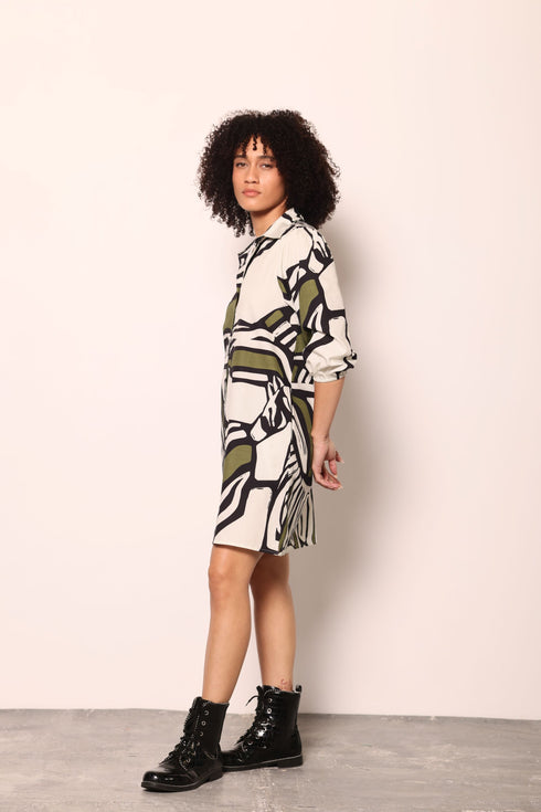 ZEBRA AVA DRESS