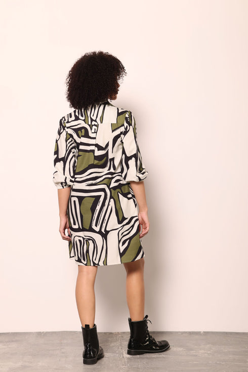 ZEBRA AVA DRESS