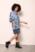 PERIWINKLE MOSAIC FREYA DRESS