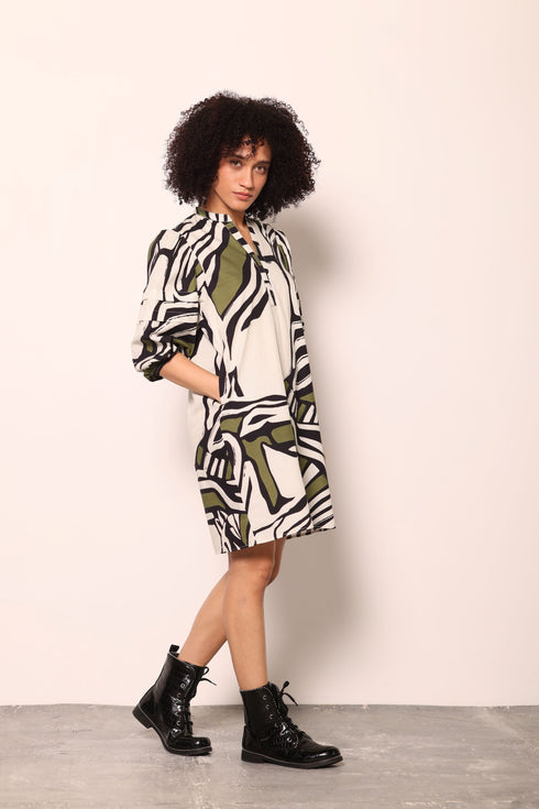 ZEBRA FREYA DRESS