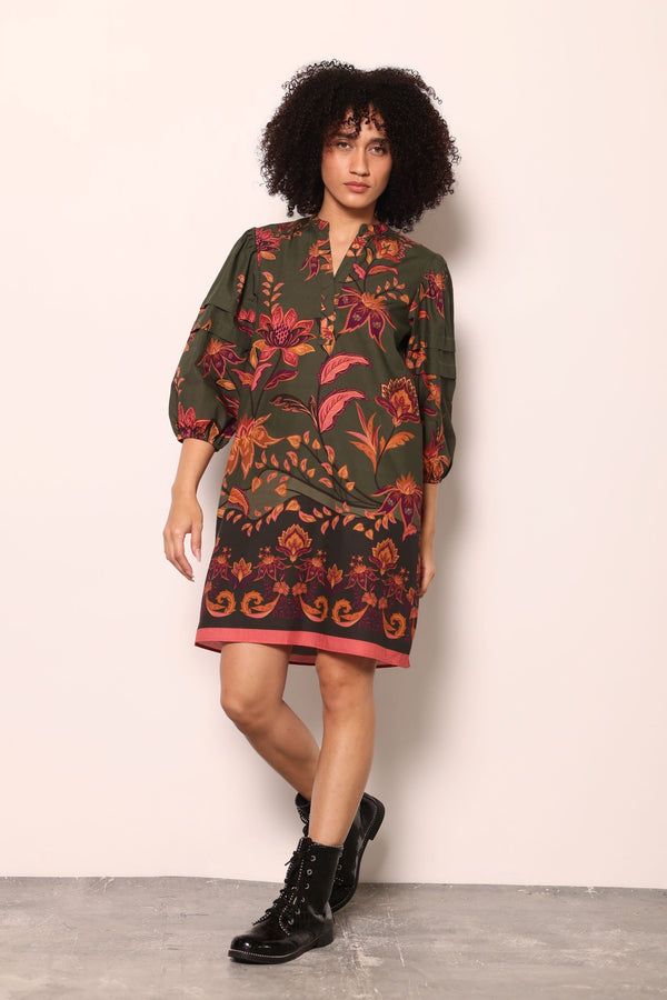 OLIVE TRAILS FREYA DRESS