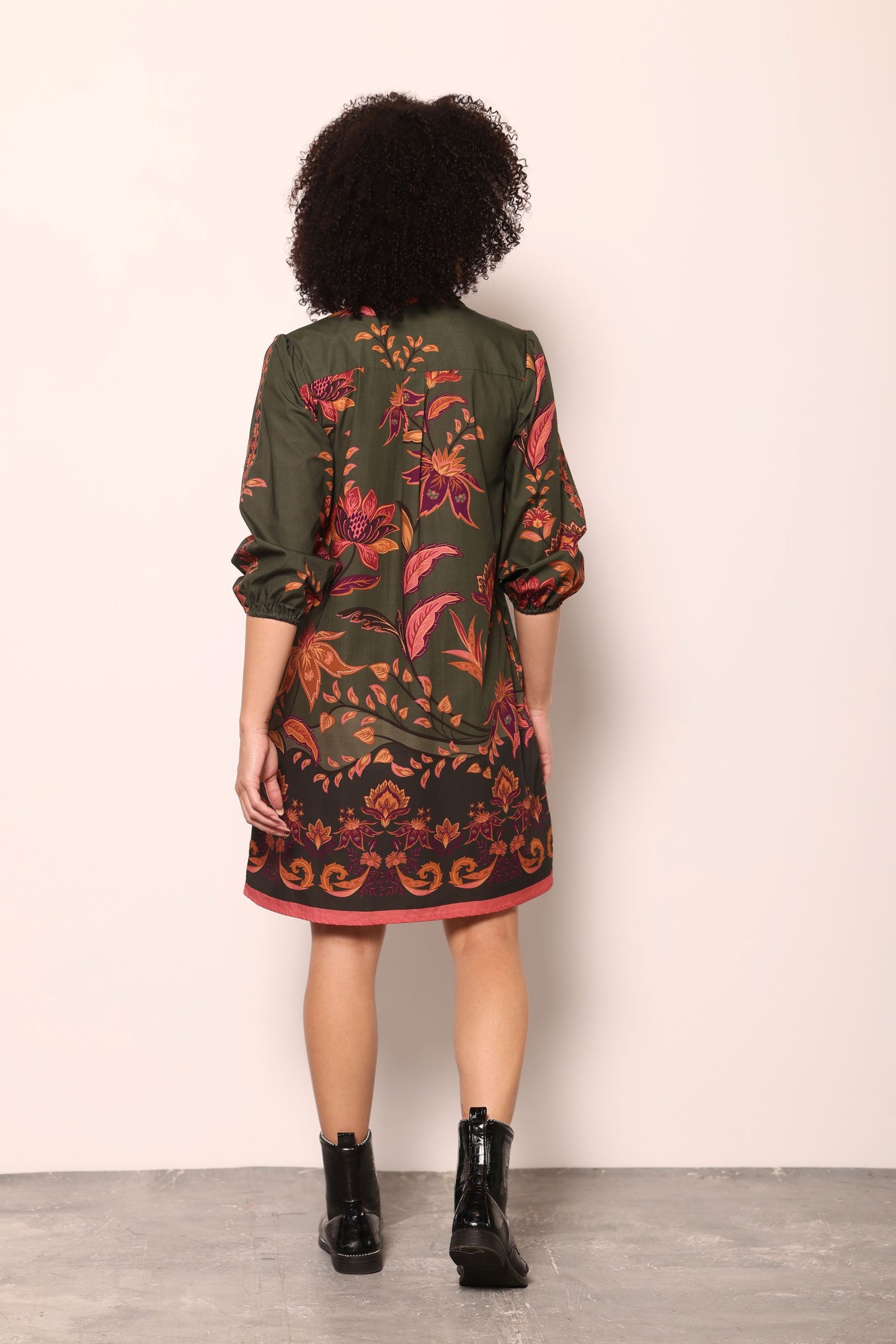 OLIVE TRAILS AVA DRESS