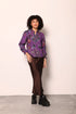 PURPLE SPARKLE ASHLEY TOP