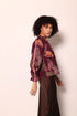WINE FLORA ASHLEY TOP