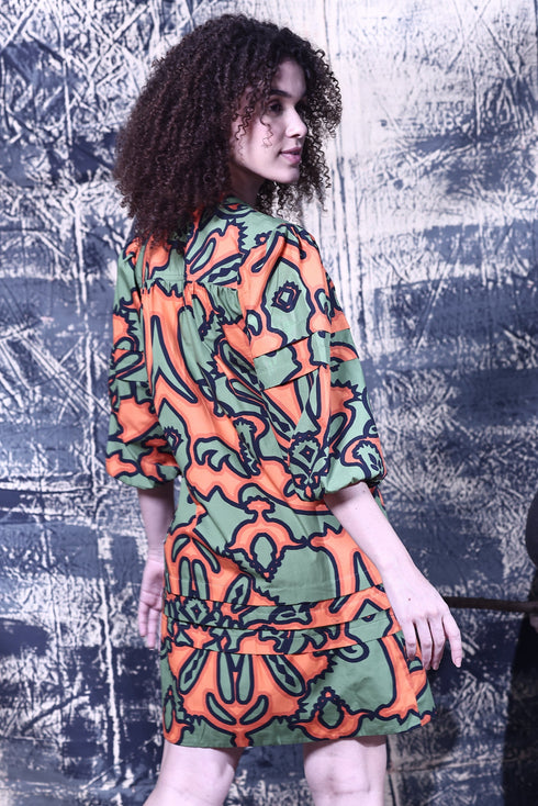 ORNAMENTAL FREYA DRESS