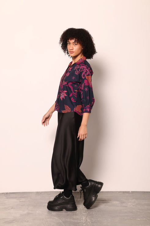 MIDNIGHT MOSAIC ELSA TOP