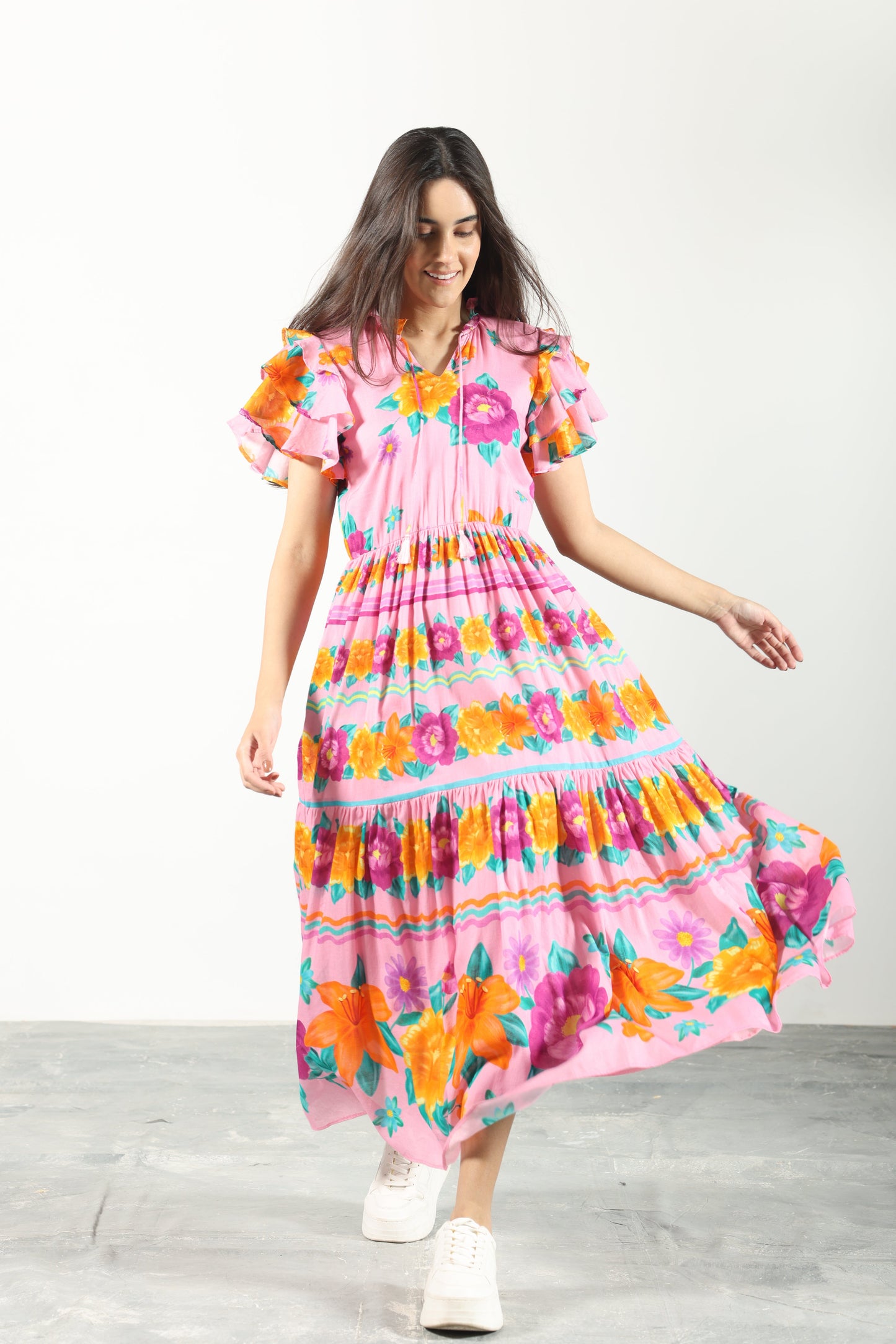 LILAC BLOOM STELLA DRESS