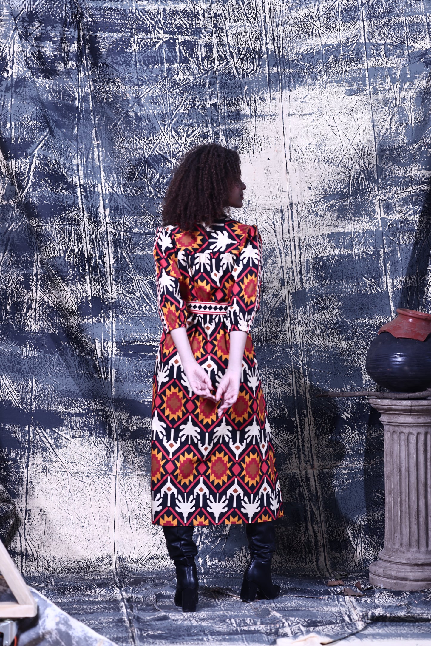 AZTEC REMI DRESS