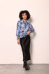 PERIWINKLE MOSAIC ASHLEY TOP