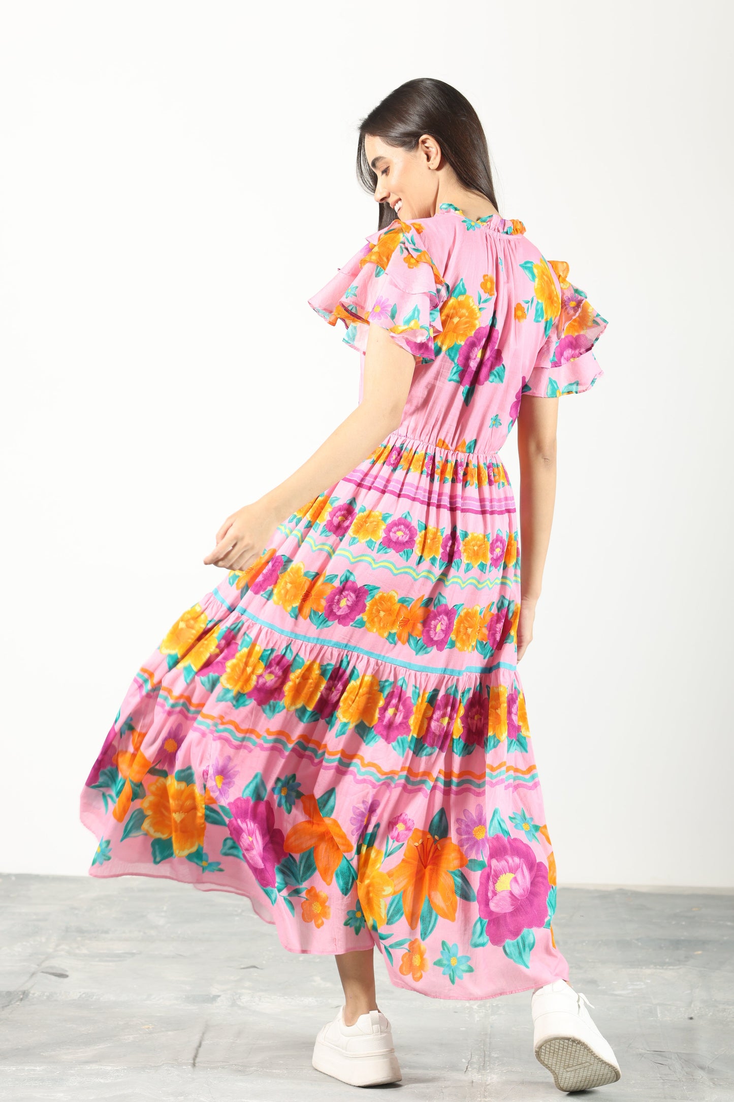 LILAC BLOOM STELLA DRESS