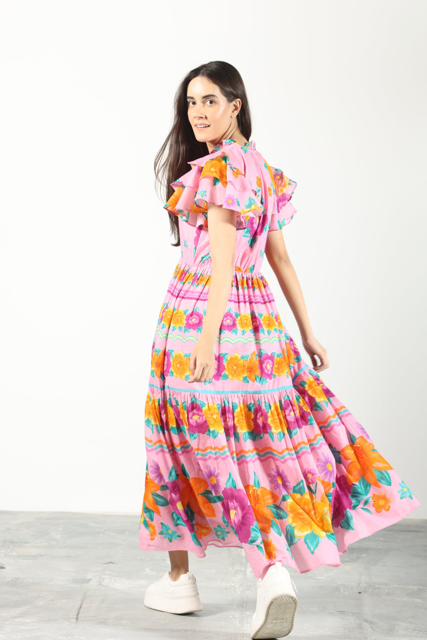 LILAC BLOOM STELLA DRESS