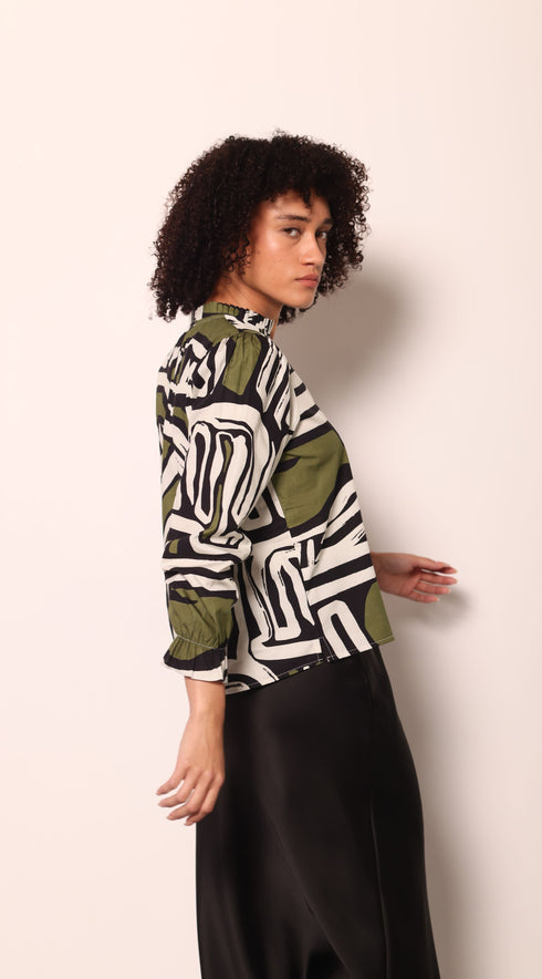 ZEBRA ASHLEY TOP
