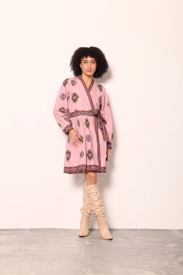 FLORAL MOTIFS CARA DRESS