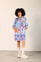 AZURE SAFARI AVA DRESS
