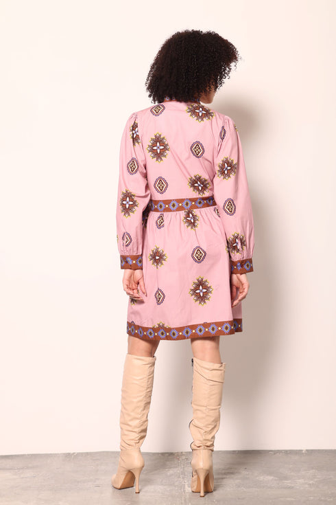 FLORAL MOTIFS CARA DRESS