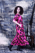PINK LEOPARD EVELYN DRESS