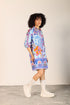 AZURE SAFARI AVA DRESS
