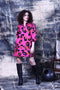PINK LEOPARD FREYA DRESS