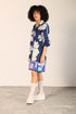 INK FLORALS AVA DRESS