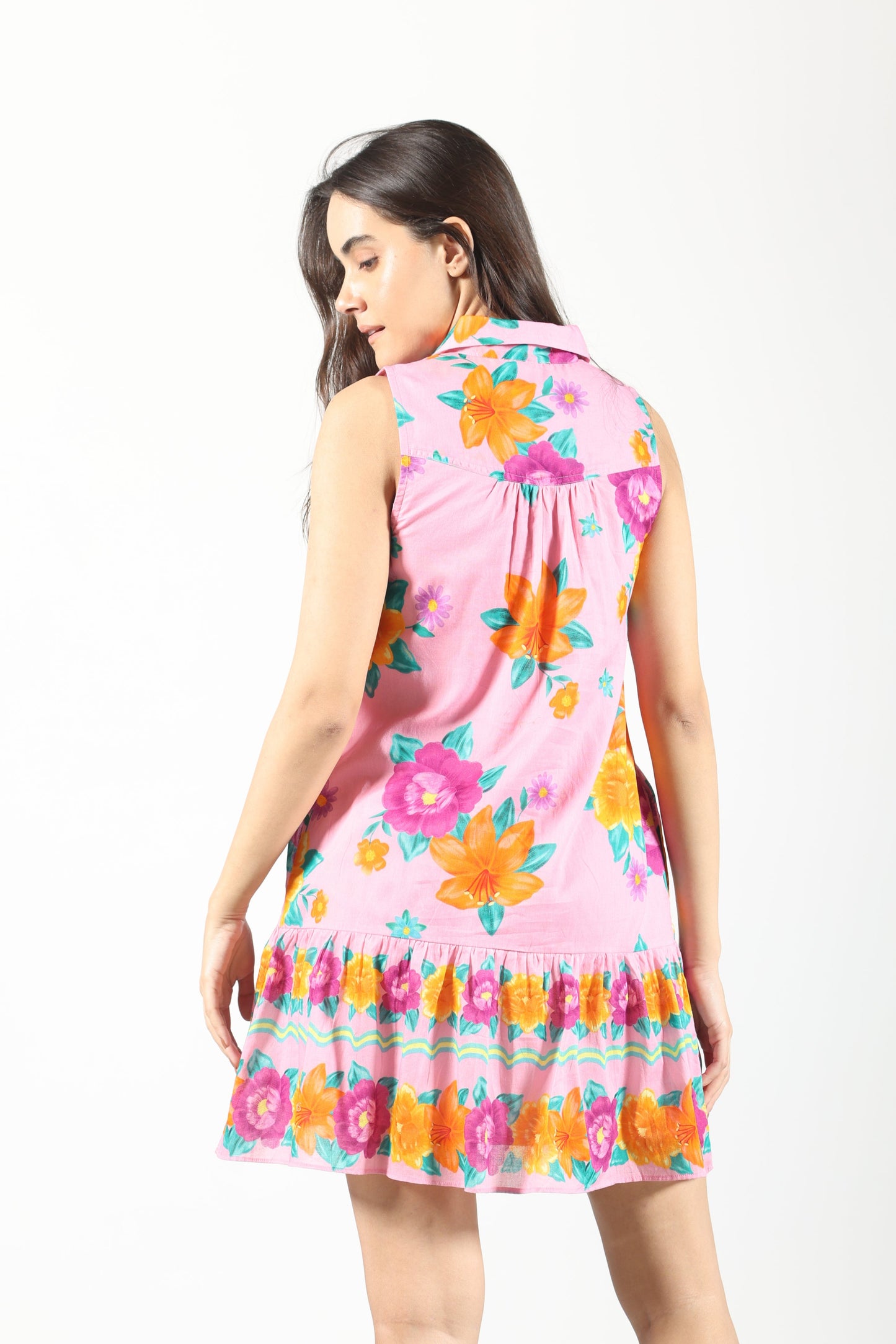 LILAC BLOOM LUNA DRESS