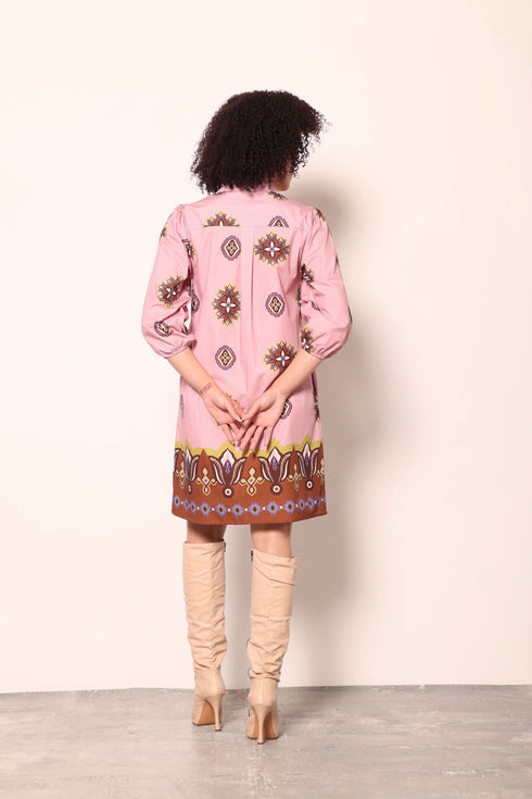 FLORAL MOTIFS AVA DRESS