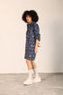 NAVY ALBA DRESS