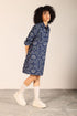 NAVY ALBA DRESS