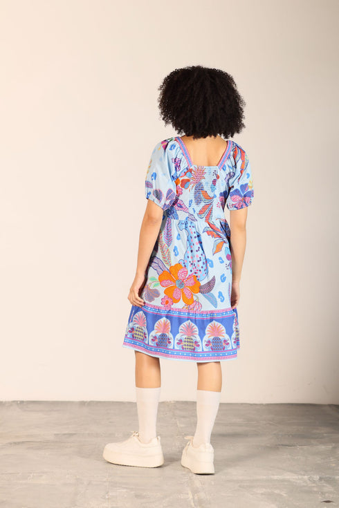 AZURE SAFARI ARIA DRESS