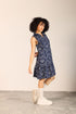 NAVY ALINA DRESS