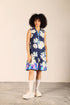 INK FLORALS LUNA DRESS
