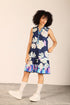INK FLORALS LUNA DRESS