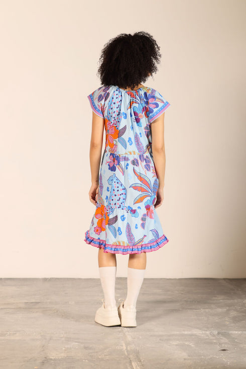 AZURE SAFARI CHLOE DRESS