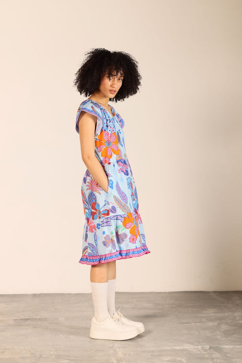 AZURE SAFARI CHLOE DRESS