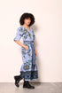 PERIWINKLE MOSAIC MOLLY DRESS