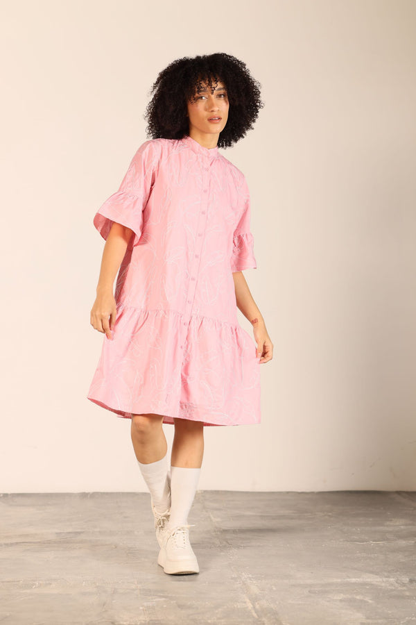 BLUSH ZELDA DRESS