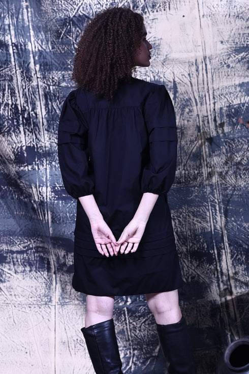 BLACK THEA DRESS