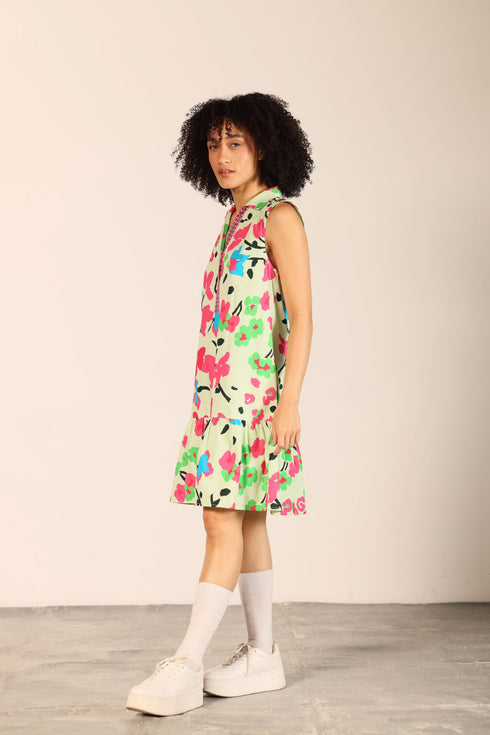 PINK TROPICS LUNA DRESS