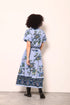PERIWINKLE MOSAIC DELLA DRESS