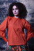 BURNT ORANGE SHYLA TOP