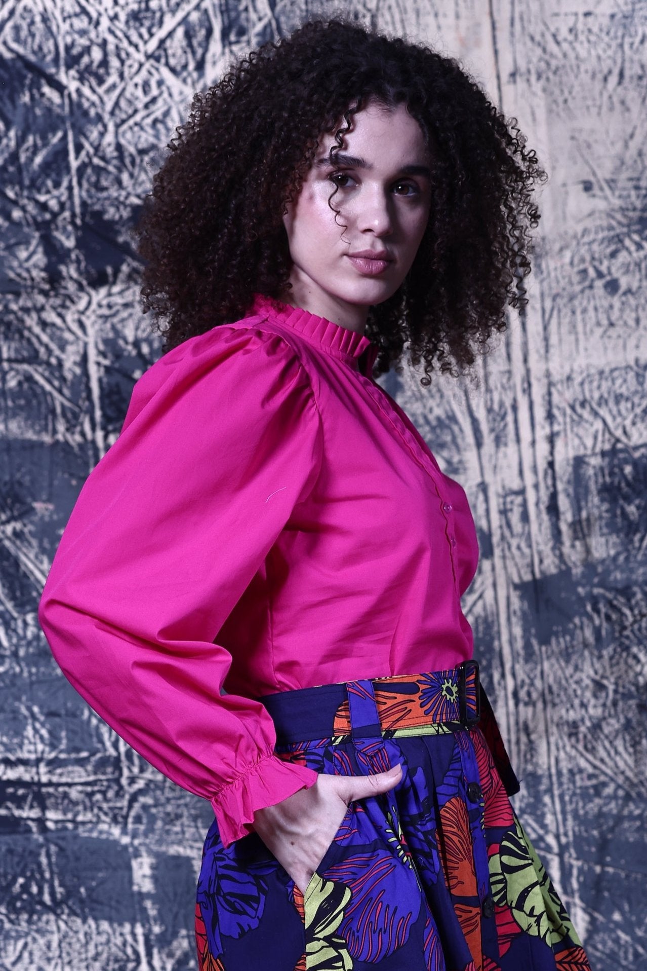 FUCHSIA RORY TOP