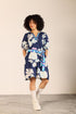 INK FLORALS GWEN DRESS