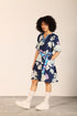 INK FLORALS GWEN DRESS