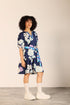 INK FLORALS GWEN DRESS