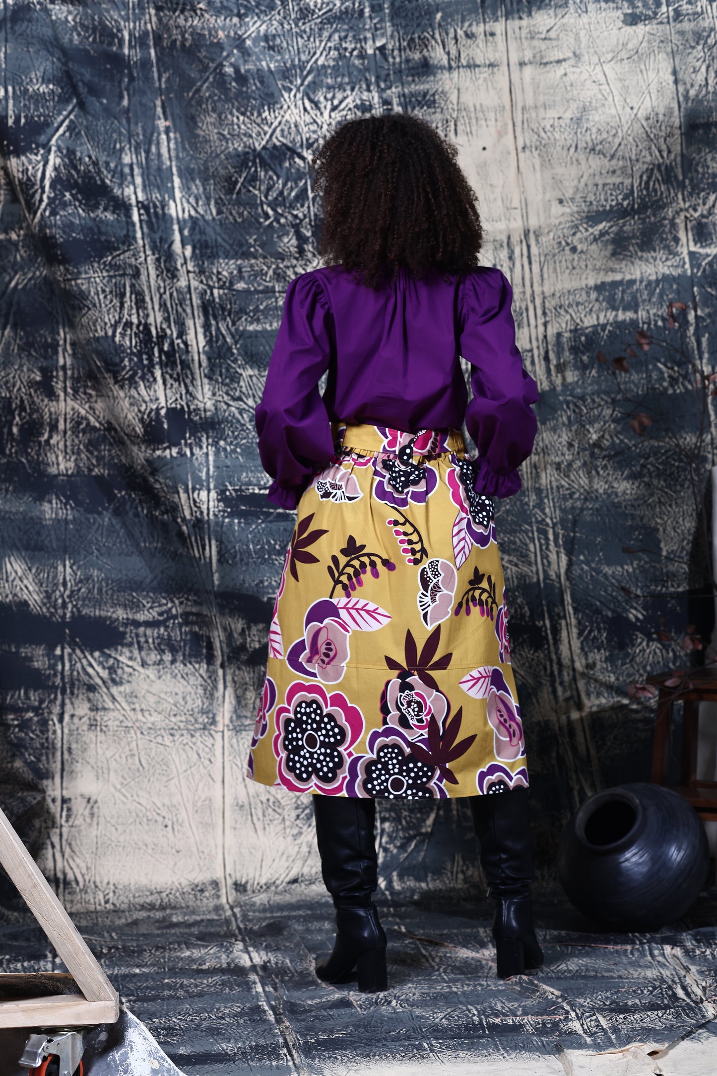 GOLDEN BLOOM KIRA SKIRT
