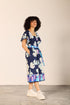 INK FLORALS VIVA DRESS